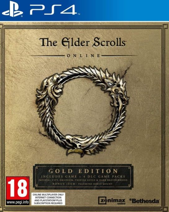 The Elder Scrolls Online Gold Edition - PS4 (Pre-owned)