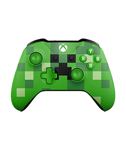 Xbox One Controller (3rd Gen) Minecraft Creeper Edition (Pre-owned)