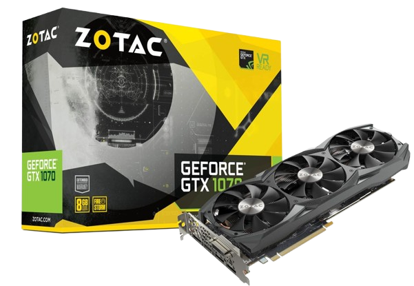 ZOTAC GTX 1070 8GB (Pre-owned)
