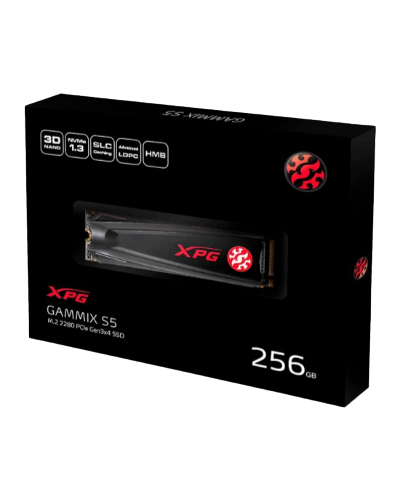 ADATA XPG Gammix S5 Gen3 M.2 NVMe 256GB - AGAMMIXS5-256GT-C (Pre-owned)