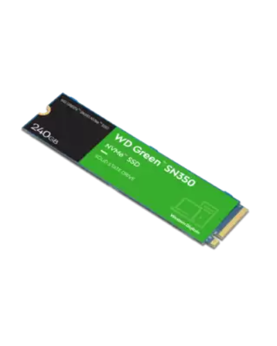 WESTERN DIGITAL Green SN350 Gen3 M.2 NVMe 240GB - WDS240G2G0C (Pre-owned)
