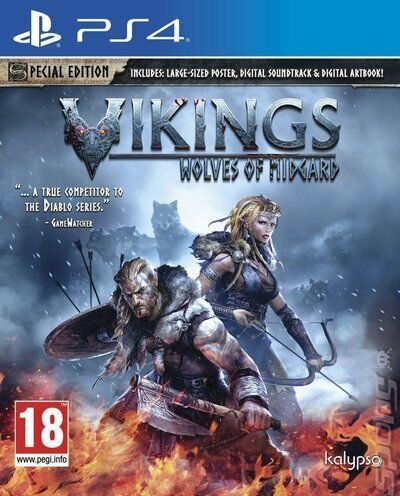 Vikings Wolves of Midgard - PS4 (Pre-owned)