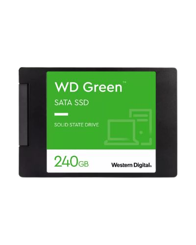 WESTERN DIGITAL Green 2.5 Inch SATA III 240GB - WDS240G3G0A (Pre-owned)