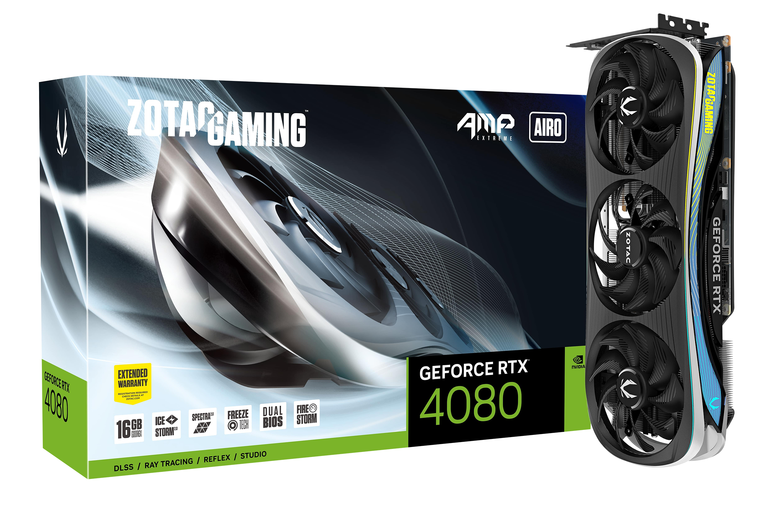 ZOTAC Gaming RTX 4080 SUPER AMP Extreme AIRO 16GB (Pre-owned)