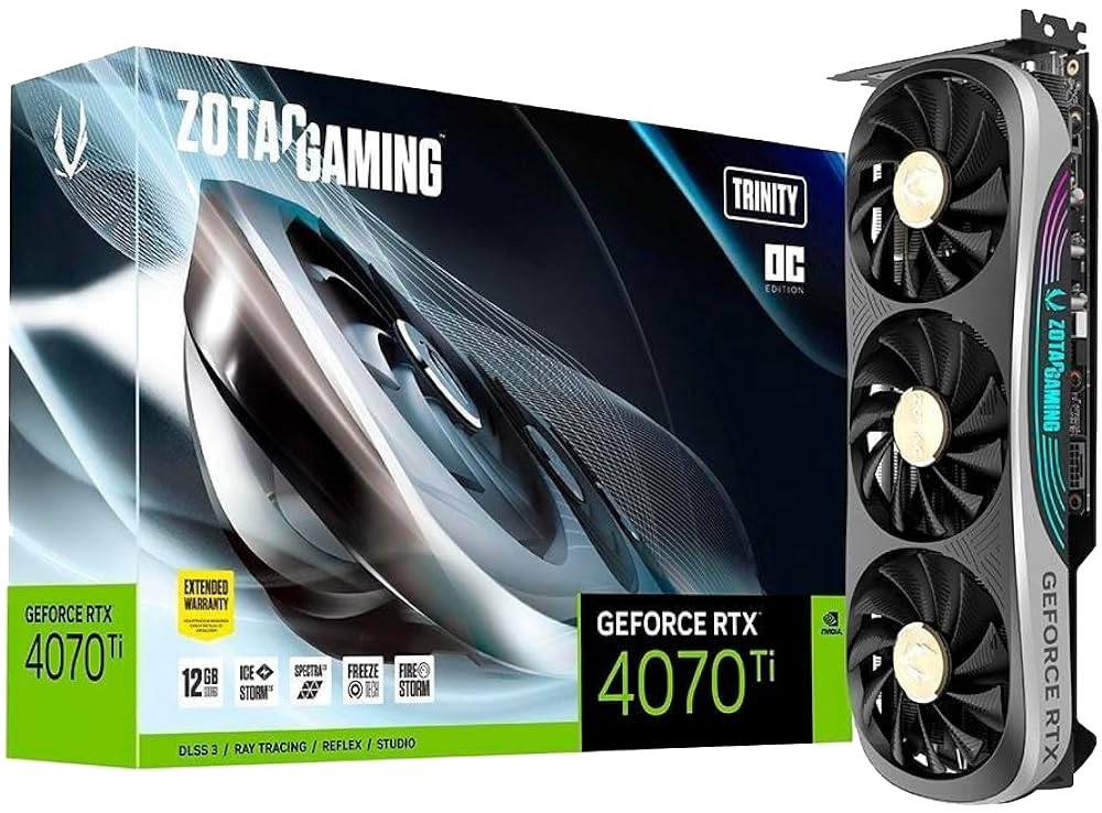 ZOTAC RTX 4070 Ti Trinity Gaming OC Edition 16GB (Pre-owned)