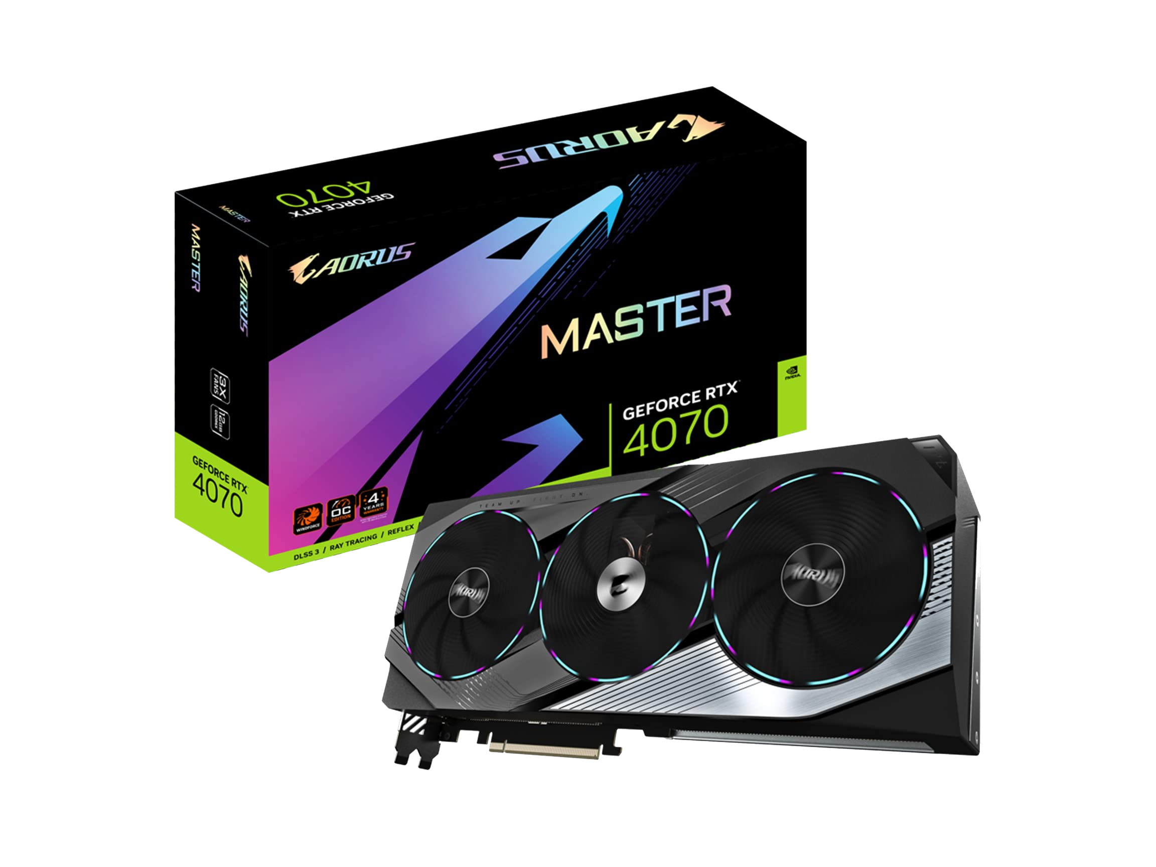 GIGABYTE AORUS RTX 4070 SUPER Master 12GB (Pre-owned)