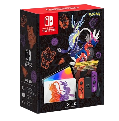 Nintendo Switch OLED with Joy-Con - Pokemon Scarlet & Violet edition (Pre-owned)