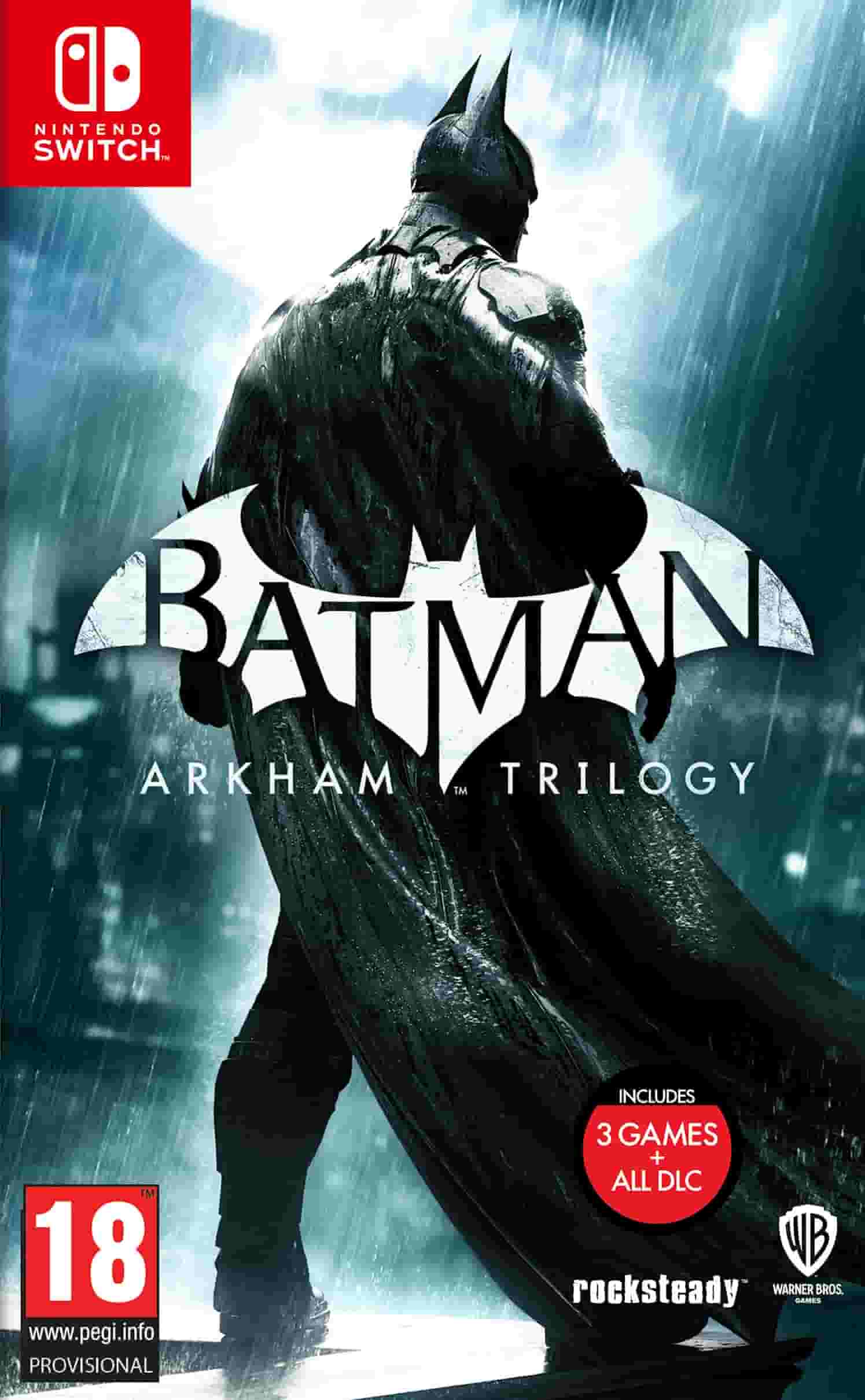 Batman: Arkham Trilogy - Nintendo Switch (Pre-owned)