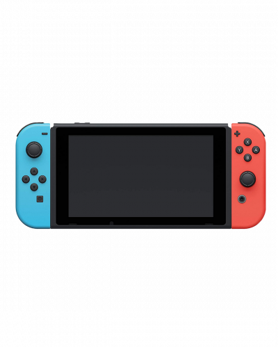 Nintendo Switch 32GB V1 (Only Console) (HAC-001) Neon Red & Blue Joy-Con (Pre-owned)