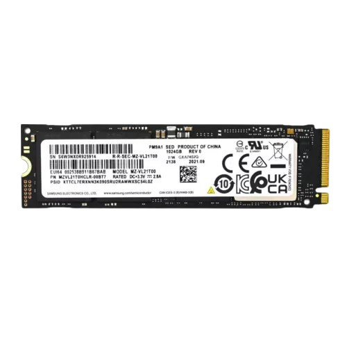 Samsung PM9A1 Gen4 M.2 NVMe 1TB - MZ-VL21T00 (Pre-owned)