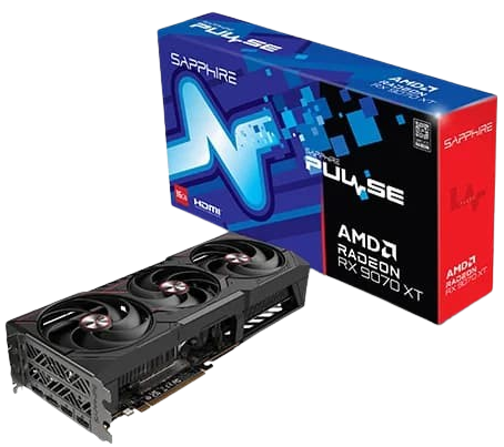 SAPPHIRE PULSE 9070 XT 16GB (Pre-owned)