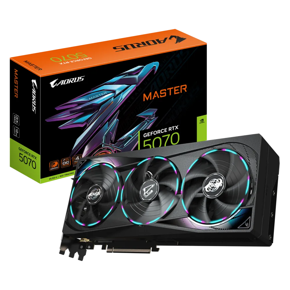 GIGABYTE AORUS RTX 5070 MASTER 12GB (Pre-owned)