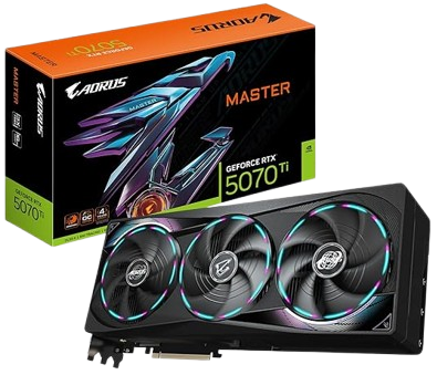 GIGABYTE RTX 5070 TI AORUS MASTER 16GB (Pre-owned)
