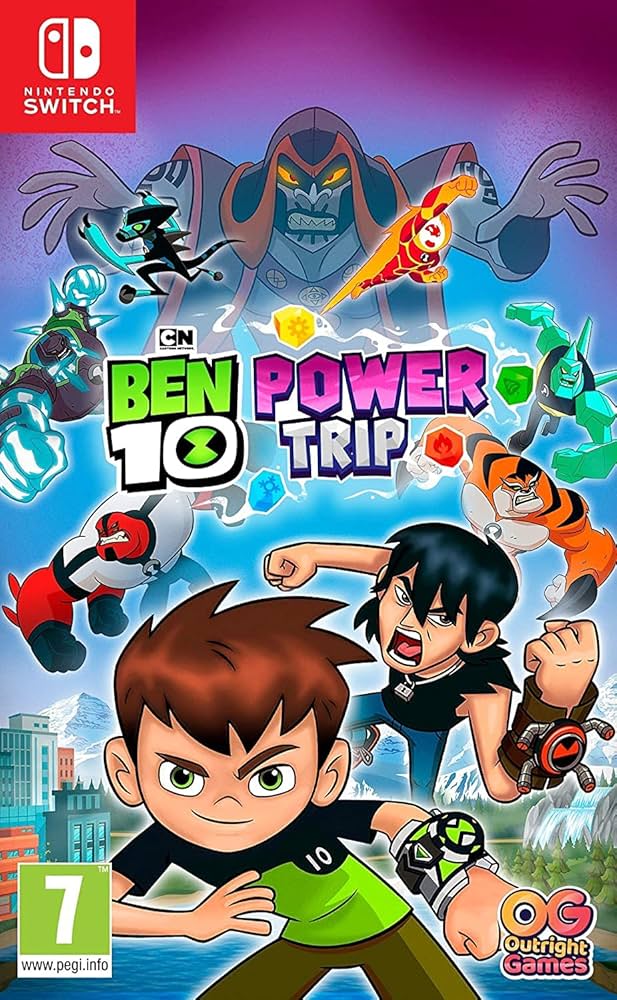Ben 10 Power Trip - Nintendo Switch (Pre-owned)