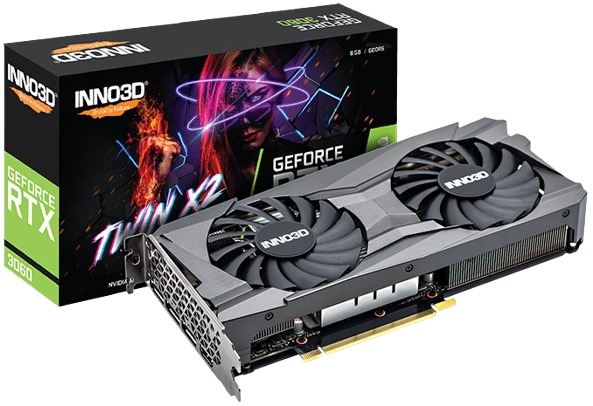 INNO3D GEFORCE RTX 3060 8GB TWIN X2 (Pre-owned)