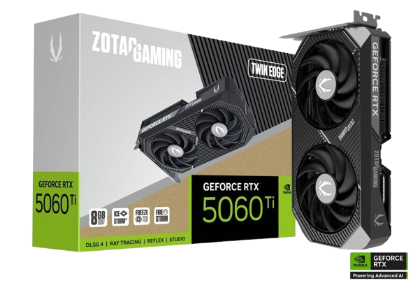 ZOTAC RTX 5060 Ti 8GB Twin Edge (Pre-owned)