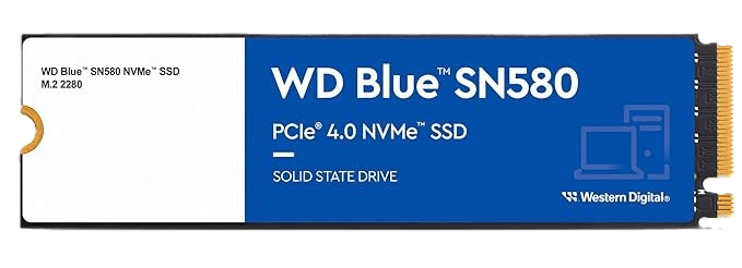 WESTERN DIGITAL Blue SN580 Gen4 M.2 NVMe 1TB - WDS100T3B0E (Pre-owned)