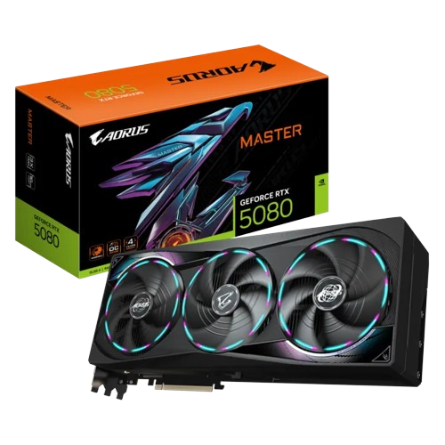 GIGABYTE AORUS GeForce RTX 5080 MASTER 16GB (Pre-owned)