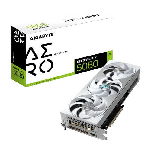 GIGABYTE GeForce RTX 5080 AERO OC 16GB (Pre-owned)