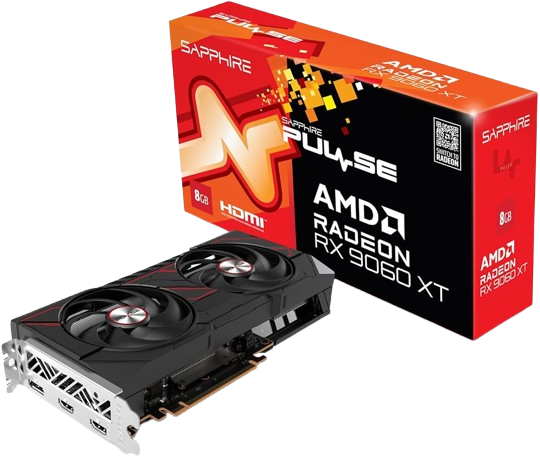 SAPPHIRE PULSE Radeon RX 9060 XT OC 8GB (Pre-owned)