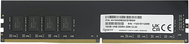 Apacer 16GB DDR4 3200MHz - AU16GGB32CSYBGH (Pre-owned)