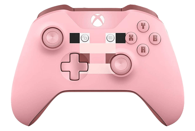Xbox One Controller (3rd Gen) Minecraft Pig Pink Special Edition (Pre-owned)