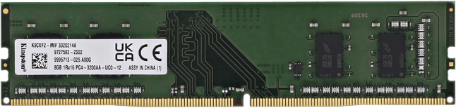 KINGSTON 1x8GB DDR4 3200MHz - K9CXF2 (Pre-owned)