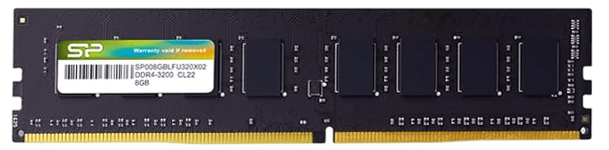 Silicon Power 1x8GB DDR4 3200Mhz - SP008GBLFU320X02 (Pre-owned)