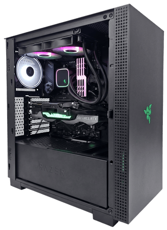 ZEPHYR Gaming PC - Ryzen 7 5700X + RTX 3080 Ti 12GB + 64GB RAM - PC Components (Pre-owned)